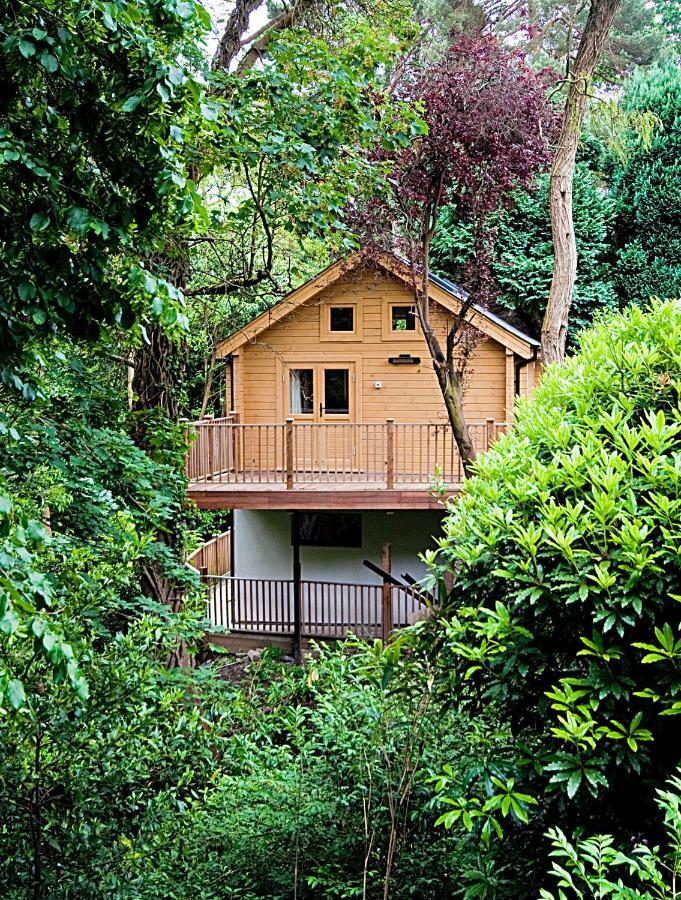 Alum Chine Log Cabin Villa Bournemouth Dış mekan fotoğraf