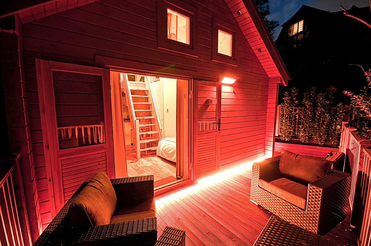Alum Chine Log Cabin Villa Bournemouth Dış mekan fotoğraf